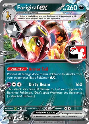 Farigiraf ex (108) [Prize Pack Series Cards] Holofoil