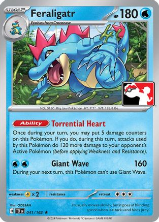Feraligatr (41) [Prize Pack Series Cards]