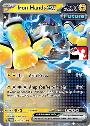 Iron Hands ex (70) [Prize Pack Series Cards] Holofoil