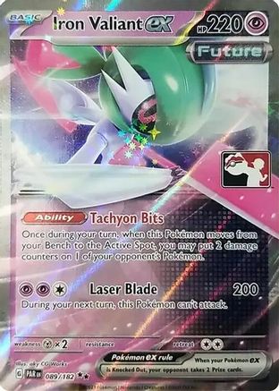 Iron Valiant ex (89) [Prize Pack Series Cards] Holofoil