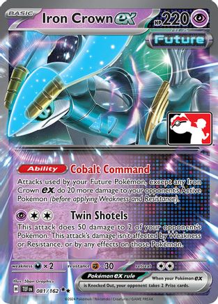 Iron Crown ex (81) [Prize Pack Series Cards] Holofoil