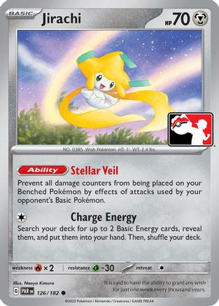 Jirachi (126) [Prize Pack Series Cards] Holofoil
