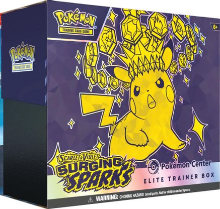 Pokemon Surging Sparks Pokemon Center Elite Trainer Box (Exclusive)