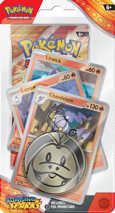 Pokemon Surging Sparks Premium Checklane Blister [Chandelure]