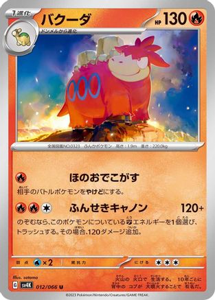 Camerupt (012/066) [SV4K: Ancient Roar]