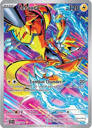 Zeraora - 151/142 (151) [SV07: Stellar Crown] Holofoil