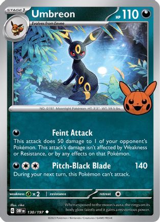 Umbreon (130) [Trick or Trade BOOster Bundle 2024]
