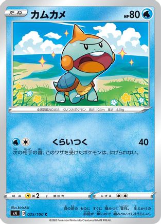 Chewtle (025/100) [S4: Amazing Volt Tackle]
