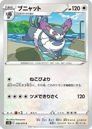 Purugly (058/070) [S5R: Rapid Strike Master]