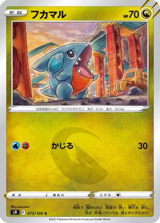 Gible (073/100) [S9: Star Birth]