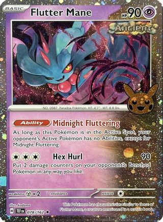 Flutter Mane (Cosmos Holo) (78) [Trick or Trade BOOster Bundle 2024] Holofoil