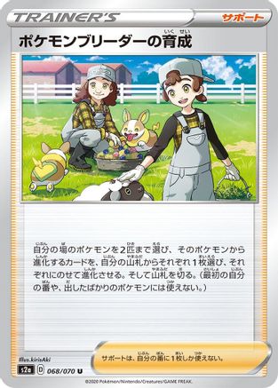 Pokemon Breeder's Nurturing - 068/070 (068/070) [S2a: Explosive Walker]