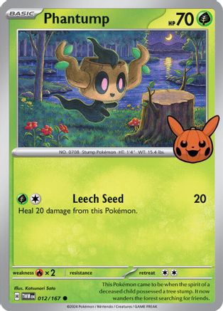 Phantump (12) [Trick or Trade BOOster Bundle 2024]