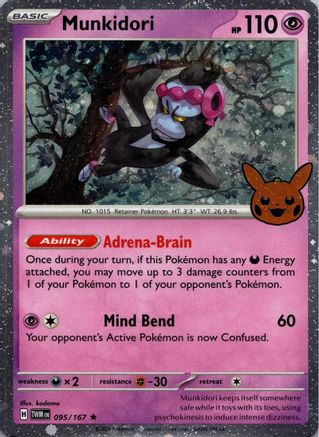 Munkidori (Cosmos Holo) (95) [Trick or Trade BOOster Bundle 2024] Holofoil