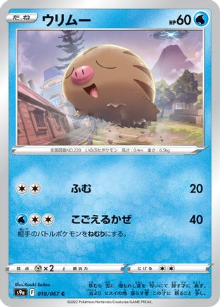Swinub (018/067) [S9a: Battle Region]