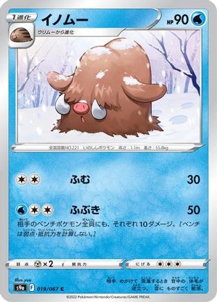 Piloswine (019/067) [S9a: Battle Region]
