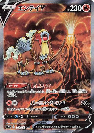 Entei V - 213/172 (213/172) [S12a: VSTAR Universe] Holofoil