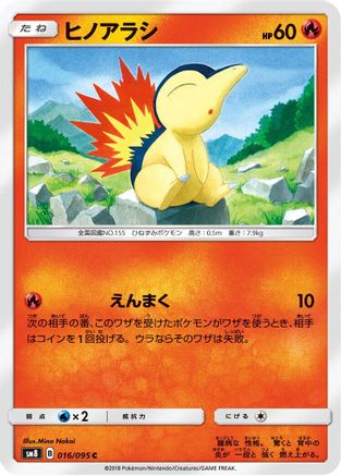 Cyndaquil - 016/095 (016/095) [SM8: Super-Burst Impact]