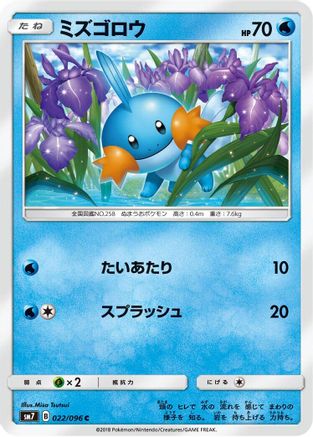 Mudkip - 022/096 (022/096) [SM7: Sky-Splitting Charisma]