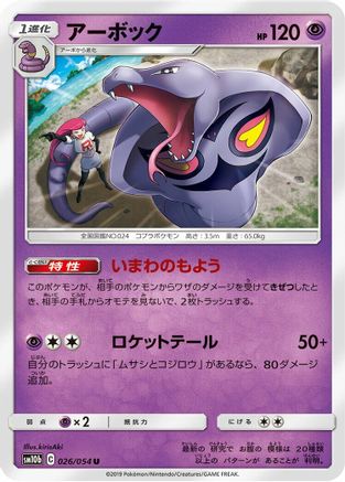 Arbok (026/054) [SM10b: Sky Legend]