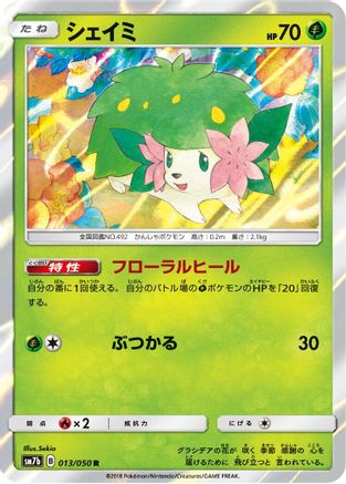 Shaymin (013/050) [SM7b: Fairy Rise] Holofoil