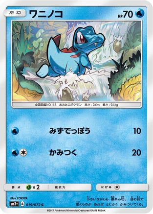 Totodile (019/072) [SM3+: Shining Legends]