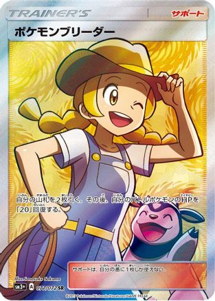 Pokemon Breeder - 077/072 (077/072) [SM3+: Shining Legends] Holofoil