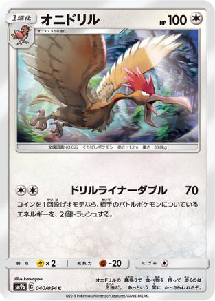 Fearow (040/054) [SM9b: Full Metal Wall]