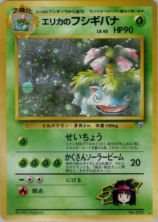 Erika's Venusaur () [Challenge from the Darkness] Holofoil