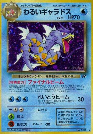Dark Gyarados () [Rocket Gang] Holofoil