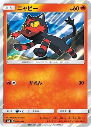Litten (002/004) [SM0: Pikachu's New Friends] Holofoil