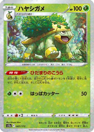 Grotle (Mirror Holofoil) (007/172) [S12a: VSTAR Universe] Holofoil