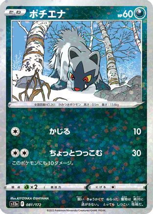 Poochyena - 081/172 (Mirror Holofoil) (081/172) [S12a: VSTAR Universe] Holofoil