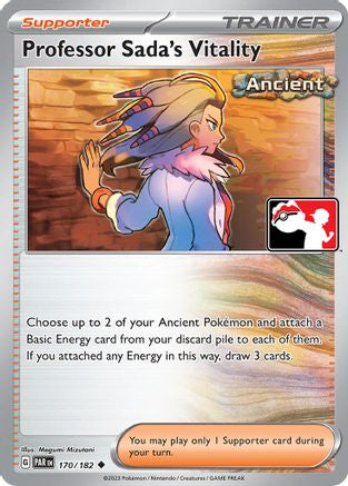 Professor Sada's Vitality (170) [Prize Pack Series Cards] Holofoil