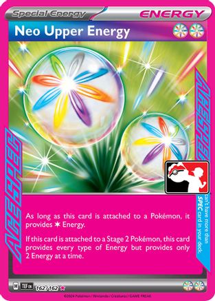 Neo Upper Energy (162) [Prize Pack Series Cards] Holofoil