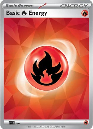 Basic Fire Energy - 010 (10) [SVE: Scarlet & Violet Energies]