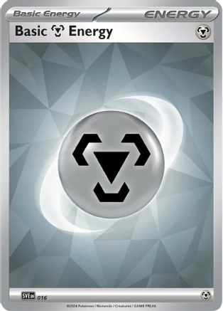 Basic Metal Energy - 016 (16) [SVE: Scarlet & Violet Energies] Holofoil