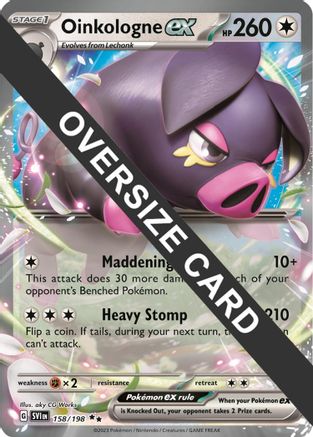 Oinkologne ex - 158/198 (158) [Jumbo Cards] Holofoil