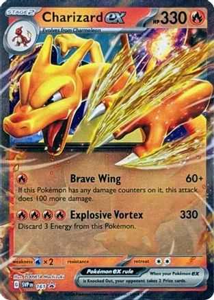 Charizard ex - 161 (161) [SV: Scarlet & Violet Promo Cards] Holofoil