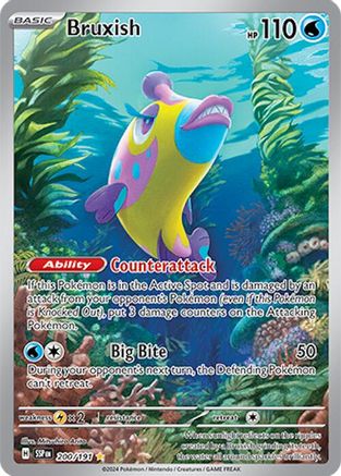 Bruxish - 200/191 (200) [SV08: Surging Sparks] Holofoil