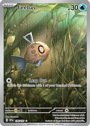 Feebas - 198/191 (198) [SV08: Surging Sparks] Holofoil