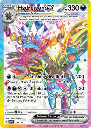 Hydreigon ex - 223/191 (223) [SV08: Surging Sparks] Holofoil
