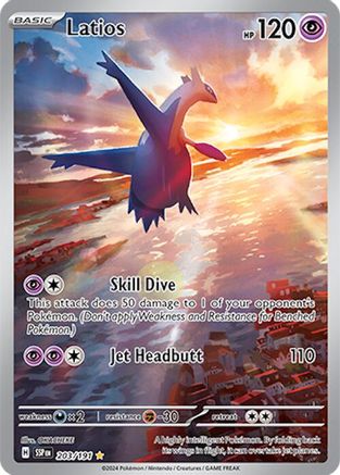 Latios - 203/191 (203) [SV08: Surging Sparks] Holofoil