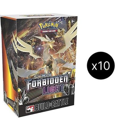Pokemon Forbidden Light Prerelease Kit Display