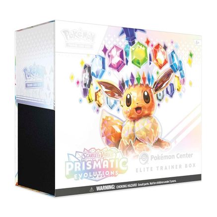 Pokemon Prismatic Evolutions Pokemon Center Elite Trainer Box (Exclusive)