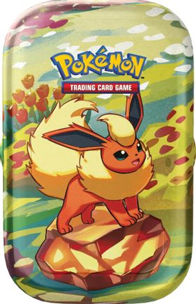 Pokemon Prismatic Evolutions Mini Tin [Flareon]