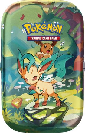 Pokemon Prismatic Evolutions Mini Tin [Leafeon]