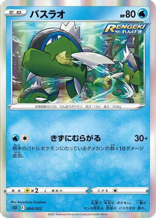 Basculin (004/022) [SS: Inteleon VMAX High-Class Deck] Holofoil