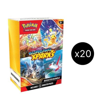 Pokemon Surging Sparks Booster Bundle Case