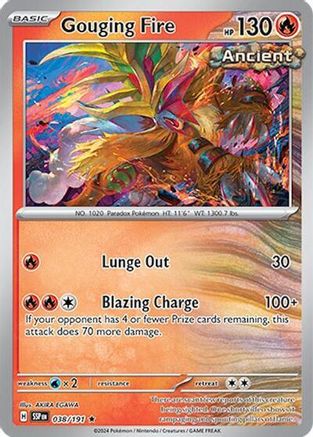 Gouging Fire (38) [Deck Exclusives]